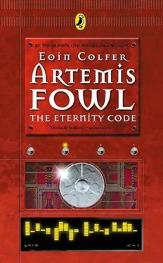 Eoin Colfer Artemis Fowl: The Eternity Code обложка книги