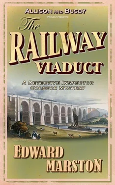 Edward Marston The railway viaduct обложка книги