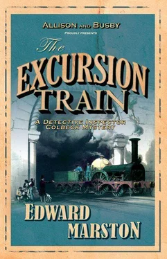 Edward Marston The excursion train обложка книги