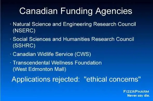 We applied for funding from a number of sources including NSERC SSHRC the - фото 13