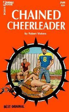 Robert Vickers Chained cheerleader обложка книги