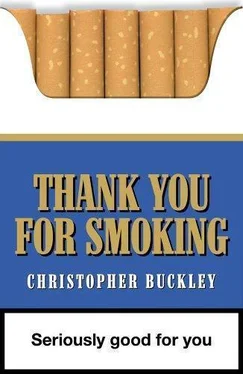 Christopher Buckley Thank You for Smoking обложка книги