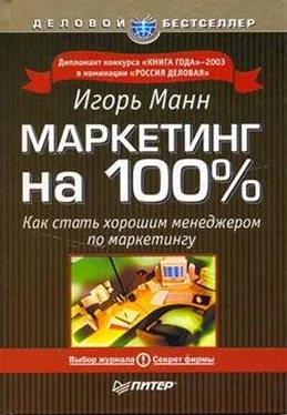 Игорь Манн Маркетинг на 100 %. Как стать хорошим менеджером по маркетингу обложка книги