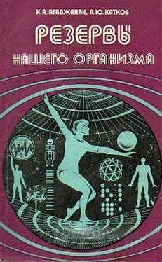 Н. Агаджанян Резервы нашего организма обложка книги