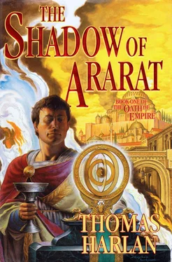 Thomas Harlan The shadow of Ararat обложка книги