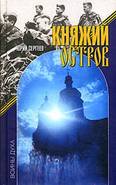 Юрий Сергеев Княжий остров обложка книги