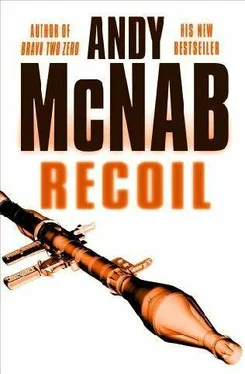 Andy McNab Recoil обложка книги