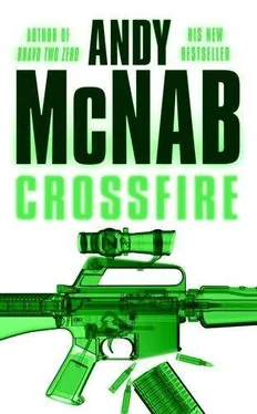 Andy McNab Crossfire обложка книги