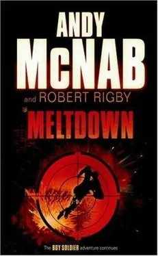 Andy McNab Meltdown обложка книги