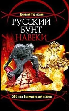 Дмитрий Тараторин Русский бунт навеки. 500 лет Гражданской войны обложка книги