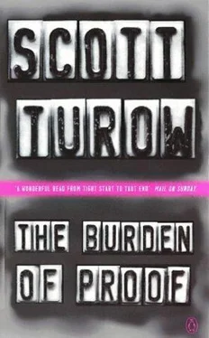 Scott Turow The Burden of Proof обложка книги