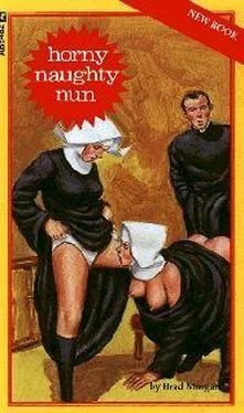 Brad Morgan Horny naughty nun обложка книги