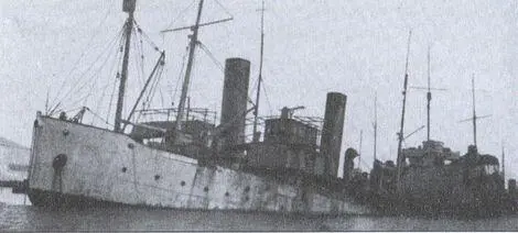Канонерская лодка Грозный затопленная в Бизерте 26 февраля 1923 г - фото 48