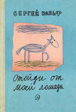 Сергей Вольф Отойди от моей лошади обложка книги