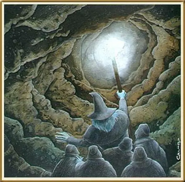 CAPITULO VI Da frigideira para o fogo BILBO escapara dos orcs mas não - фото 17