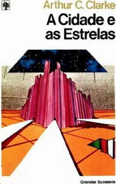 Arthur Clarke A Cidade e as Estrelas обложка книги