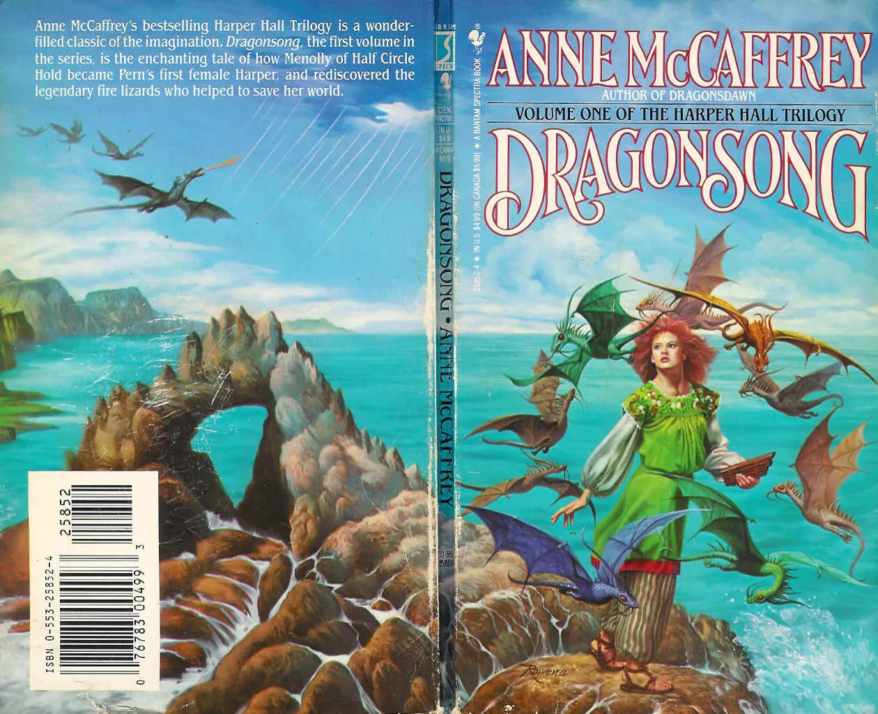 Dragonsong Anne McCaffrey The Cast At HalfCircle Sea Hold in Benden Hold - фото 1