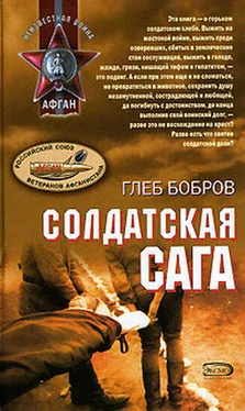 Глеб Бобров Солдатская сага обложка книги