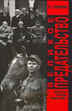 Вячеслав Науменко Великое Предательство:Казачество во Второй мировой войне обложка книги