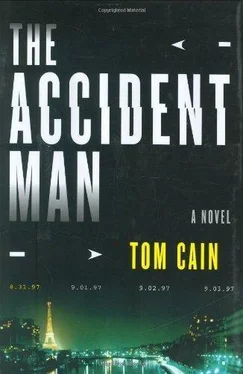 Tom Cain The accident man обложка книги