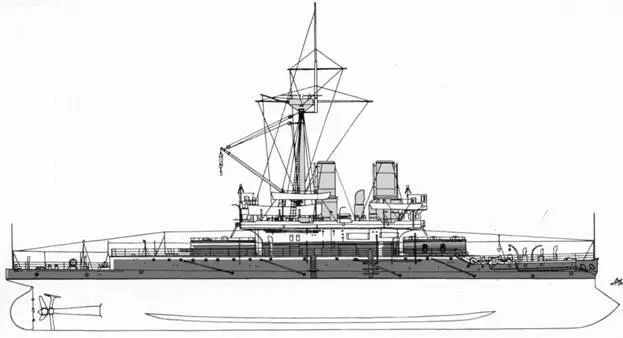 Девастейшн после модернизации В 18911892 гг оба корабля перевооружили на - фото 24