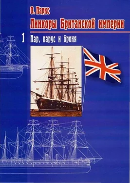 Оскар Паркc Линкоры Британской империи Часть I: Пар, парус и броня обложка книги