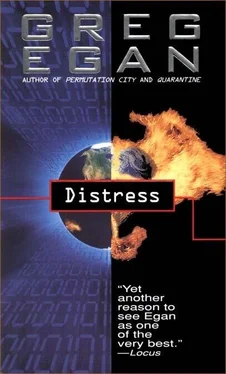 Грег Иган Distress обложка книги