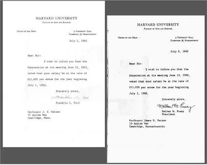 The letters that bookended the year I got a Nobel Prize but no raise from - фото 43