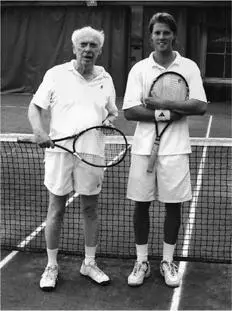 With Swedish pro Carl Wermee at Piping Rock Club in Locust Valley New York - фото 71