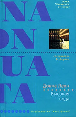 Донна Леон Высокая вода обложка книги