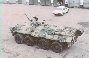 БТР80 с гранатометом АГС17 на башне фото Ю Спасибухова Создан БТР80М с - фото 100