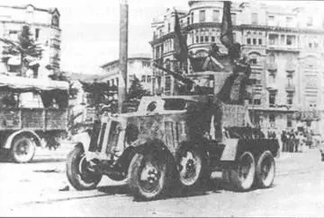 Бронеавтомобиль БА3 в Испании Схема бронеавтомобиля БА3 БА6 В 1935 го - фото 43