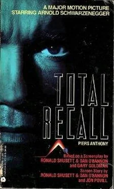 Piers Anthony Total Recall обложка книги