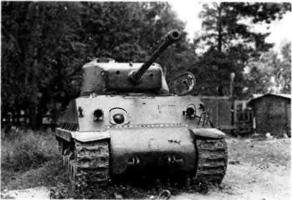 Средний танк M4A276W HVSS в Музее обороны Москвы в п Снегири Московской - фото 230
