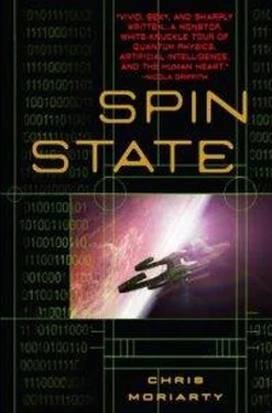 Chris Moriarty Spin State обложка книги