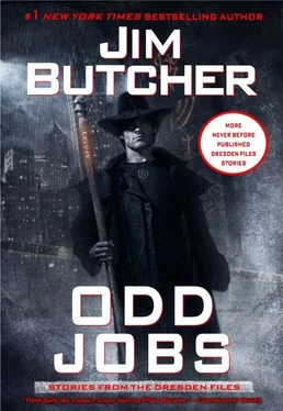 Jim Butcher Odd jobs обложка книги