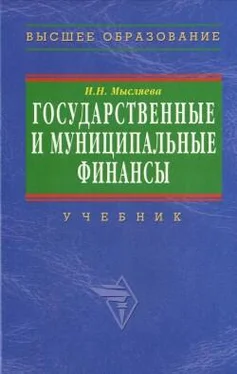 Ирина Мысляева Государственные и муниципальные финансы обложка книги