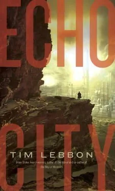 Tim Lebbon Echo city обложка книги