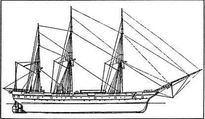 60пушечный парусновинтовой фрегат Светлана 1858 г До спуска фрегата на - фото 6