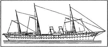 Яхта Полярная Звезда Кроме них в 1904 г в строю на Балтийском флоте - фото 92