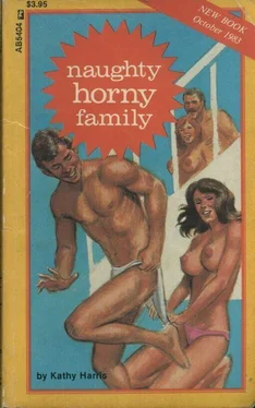 Kathy Harris Naughty horny family обложка книги