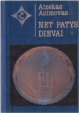 Isaac Asimov Net patys dievai обложка книги