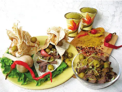 Свиное сердце под маринадом Новый взгляд Курица под маринадом В гнезде - фото 6