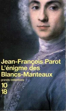 Jean-François Parot L'énigme des Blancs-Manteaux