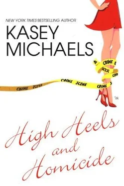 Kasey Michaels High Heels and Homicide обложка книги