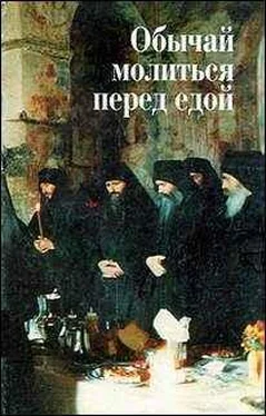 В. Шумов Обычай молиться перед едой обложка книги