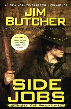 Jim Butcher Side Jobs обложка книги