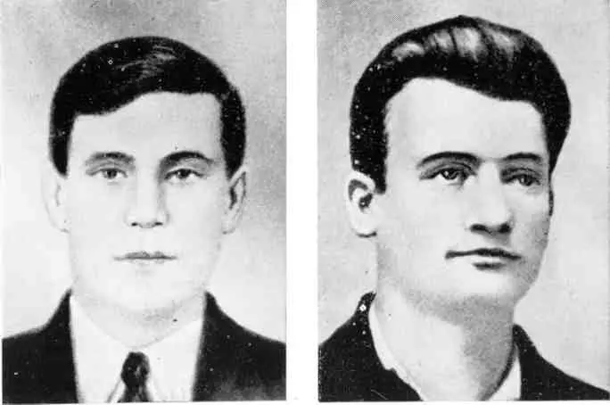 Участники подполья Арсенов Степан Трофимович и Драгунов Степан Михайлович 1941 - фото 11