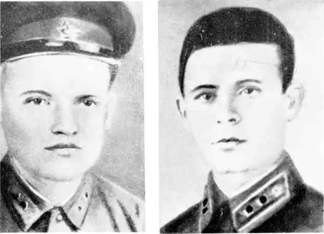 Члены военной секции подполья Семенцов Михаил Матвеевич 1937 г и Егоров Семен - фото 12