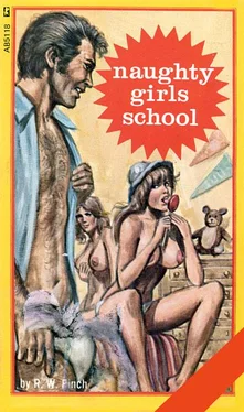 R.W. Finch Naughty girls school обложка книги